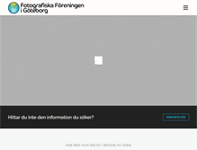 Tablet Screenshot of fotografiska.org